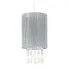 Lampa wisząca szara glamour E420-Wenez