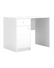Białe biurko szkolne dla dzieci 100 cm - Rostok 9X w sklepie o6i2u8y4t0z.info