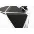 Szczegółowe zdjęcie nr 8 produktu Geometryczna lampa wisząca E629-Sefis - czarny