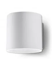 Minimalistyczny kinkiet walec E713-Melvis - biały w sklepie o6i2u8y4t0z.info