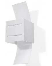 Minimalistyczny kinkiet E730-Elfoni - biały w sklepie o6i2u8y4t0z.info