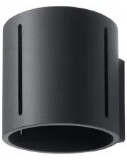 Czarny nowoczesny kinkiet tuba - E740-Kalano w sklepie o6i2u8y4t0z.info