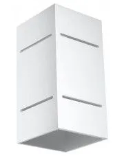 Minimalistyczny kinkiet LED E751-Milio - biały w sklepie o6i2u8y4t0z.info