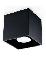 Kwadratowy plafon E766-Lenobri - czarny w sklepie o6i2u8y4t0z.info