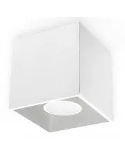 Minimalistyczny plafon E766-Lenobri - biały w sklepie o6i2u8y4t0z.info