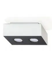 Minimalistyczny plafon E774-Sofis - biały w sklepie o6i2u8y4t0z.info