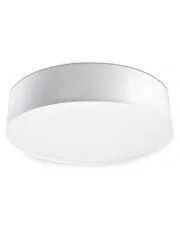 Okrągły minimalistyczny plafon E779-Vati - biały w sklepie o6i2u8y4t0z.info