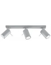 Minimalistyczny plafon LED E783-Sewo - szary w sklepie o6i2u8y4t0z.info