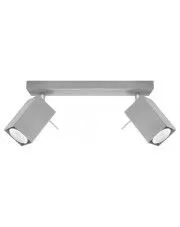 Szary loftowy plafon LED - E787-Rexi w sklepie o6i2u8y4t0z.info