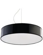 Okrągła lampa wisząca LED E818-Vati - czarny w sklepie o6i2u8y4t0z.info
