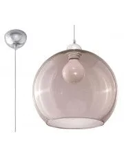 Szklana lampa wisząca LED E830-Romulus - grafit w sklepie o6i2u8y4t0z.info