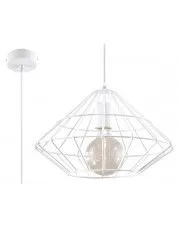 Loftowa lampa wisząca E841-Lindello - biały w sklepie o6i2u8y4t0z.info