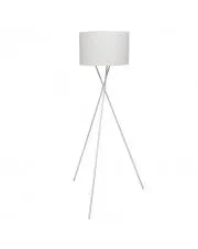 Biała lampa podłogowa z abażurem - EX02-Raxela w sklepie o6i2u8y4t0z.info