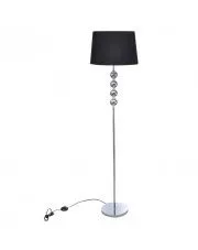 Czarna stojąca lampa podłogowa w stylu glamour - EX03-Szerri w sklepie o6i2u8y4t0z.info