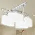 Szczegółowe zdjęcie nr 4 produktu Szklana lampa sufitowa elipsa do salonu - E979-Gary