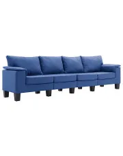 Czteroosobowa ekskluzywna niebieska sofa - Ezof 4Q w sklepie o6i2u8y4t0z.info