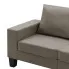 Ponadczasowa 4-osobowa sofa taupe Lurra 4Q