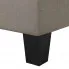 Ponadczasowa 4-osobowa sofa taupe Lurra 4Q