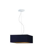 Lampa wisząca z abażurem na stalowym stelażu - EX362-Intos - 5 kolorów w sklepie o6i2u8y4t0z.info