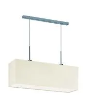 Regulowana lampa wisząca na srebrnym stelażu - EX402-Lurixa - 18 kolorów w sklepie o6i2u8y4t0z.info