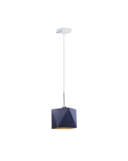 Lampa wisząca nad stół na chromowanym stelażu - EX419-Alo - 5 kolorów w sklepie o6i2u8y4t0z.info