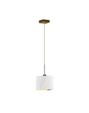 Lampa wisząca regulowana na złotym stelażu - EX421-Alo - 5 kolorów w sklepie o6i2u8y4t0z.info