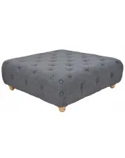 Ciemnoszara pikowana pufa do siedzenia - Grill w sklepie o6i2u8y4t0z.info