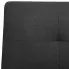 Tapicerowana rozkładana ciemnoszara sofa Iluna 3X