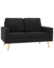 2-osobowa czarna sofa - Muria 2Q w sklepie o6i2u8y4t0z.info