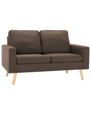 2-osobowa brązowa sofa - Muria 2Q w sklepie o6i2u8y4t0z.info