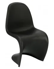 Designerskie krzesło czarne - Alvine w sklepie o6i2u8y4t0z.info