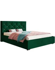 Dwuosobowe łóżko tapicerowane 180x200 Illugi 2X - 36 kolorów w sklepie o6i2u8y4t0z.info