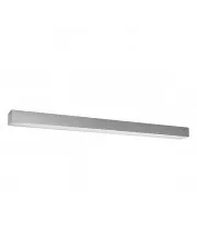 Srebrny liniowy plafon z modułem LED 4000 K - EX628-Herrick w sklepie o6i2u8y4t0z.info