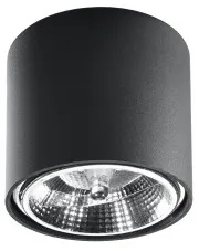Czarny industrialny plafon LED tuba - EX655-Helfi w sklepie o6i2u8y4t0z.info