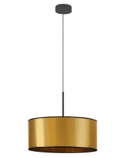 Złoty okrągły żyrandol wiszący 40 cm - EX872-Maldi w sklepie o6i2u8y4t0z.info