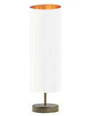 Lampa stołowa walec na złotym stelażu - EX961-Pelita - 5 kolorów w sklepie o6i2u8y4t0z.info