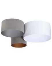 Minimalistyczny okrągły plafon welurowy - EXX48-Mewer w sklepie o6i2u8y4t0z.info