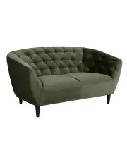 Ciemnozielona sofa welurowa - Galax 2X w sklepie o6i2u8y4t0z.info