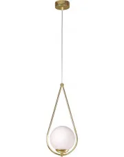 Mosiężna lampa wisząca w stylu glamour - S052-Maestor w sklepie o6i2u8y4t0z.info