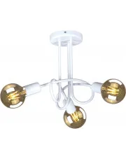 Biała lampa sufitowa supeł loft - S146-Agneso w sklepie o6i2u8y4t0z.info