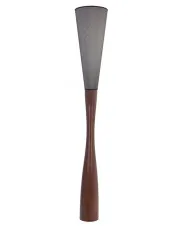 Orzechowo-czarna lampa stojąca z drewna - S231-Neko w sklepie o6i2u8y4t0z.info