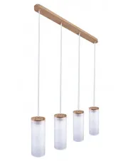 Biała poczwórna lampa wisząca nad stół - S239-Devan w sklepie o6i2u8y4t0z.info