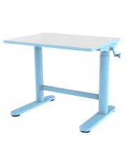 Niebieskie regulowane ergonomiczne biurko dla dzieci - Geruli w sklepie o6i2u8y4t0z.info
