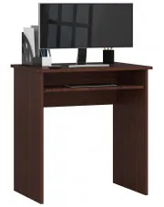Biurko z szufladą na klawiaturę wenge - Xandra w sklepie o6i2u8y4t0z.info
