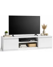 Szafka RTV Amida 3X 140 cm - biała w sklepie o6i2u8y4t0z.info