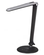 Srebrna nowoczesna lampka do biurka LED - S262-Mięta w sklepie o6i2u8y4t0z.info