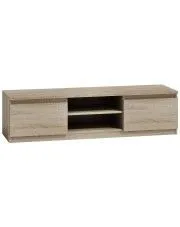 Komoda pod telewizor dąb sonoma - Amida 2X 120 cm w sklepie o6i2u8y4t0z.info