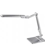 Srebrna lampka do biurka LED ściemniana - S265-Luweros w sklepie o6i2u8y4t0z.info