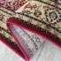 Czerwony elegancki dywan w stylu vintage Rismo