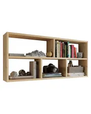 Minimalistyczna półka ścienna na książki artisan - Ovenis w sklepie o6i2u8y4t0z.info
